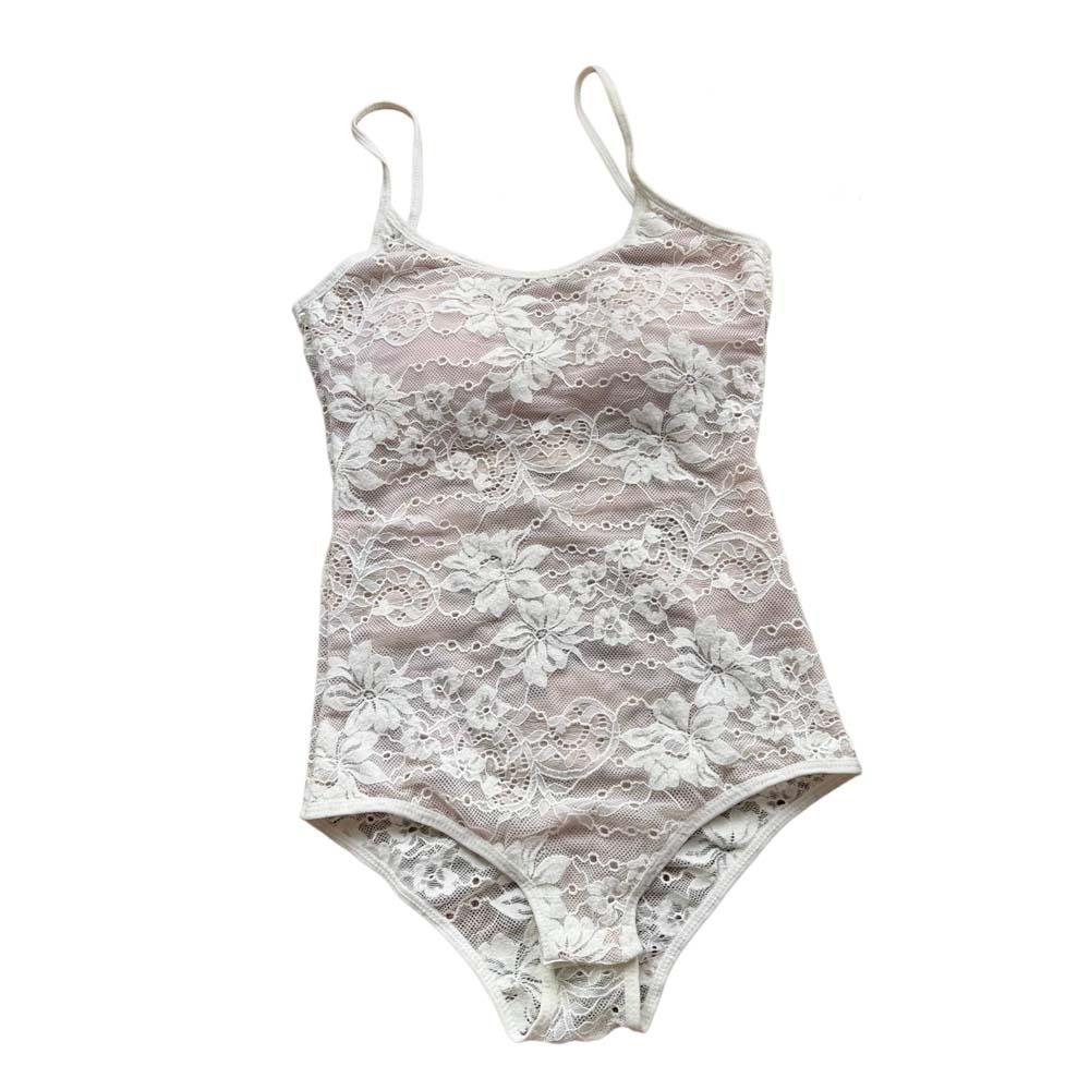Transparent Lace Camisole with Pads Hollow Suspender Vest Spicy Girl Style Crop Tops Girls