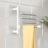 Anti-rust Towel Rack Stable Practical Bathroom Wall Hook Rail