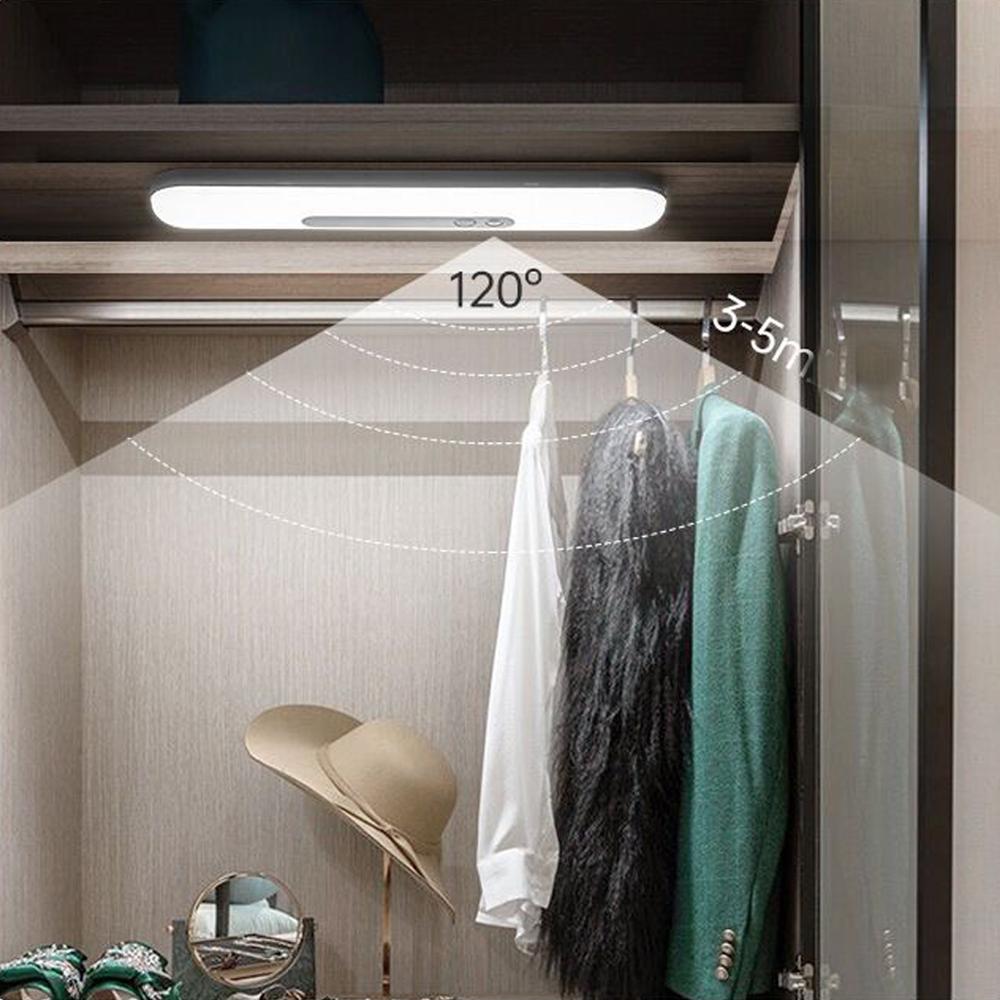 Led night light Rechargeable Human Body Induction Light USB Stepless Dimming Reading Eye Protection Wardrobe Bedside