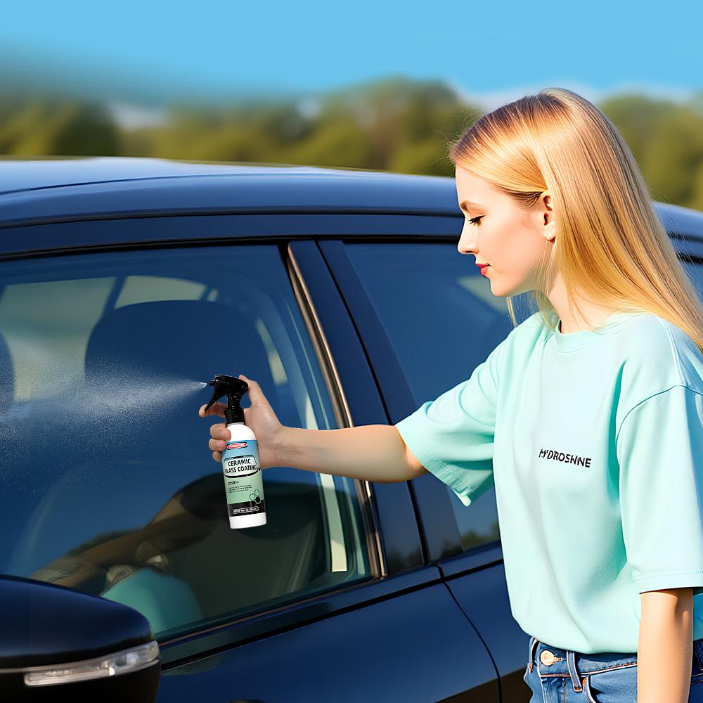 Гидроблеск Керамическое Стеклянное Покрытие Антидождь Водоотталкивающий Спрей Гидрофобный Автомобильный Химикат Детейлинг