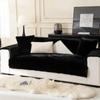 Winter Thick Sofa Towel Modern Fluffy Non-slip Plush Rabbit Wool Sofa Sitting Cushion Cover Slipcover Cushion Pad Towel
