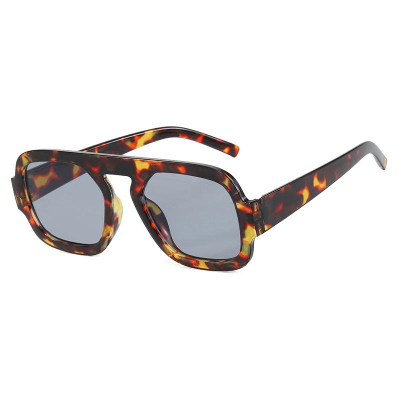 Винтажные квадратные солнцезащитные очки для женщин и мужчин, прямоугольные солнцезащитные очки, женские овальные очки для мужчин и женщин, очки