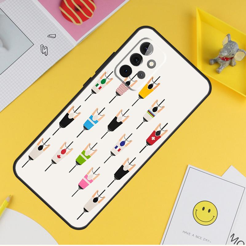 Чехол для велосипеда для Samsung Galaxy A34 A35 A14 A15 A25 A53 A33 A13 A52 A32 A12 A51 A71 A54 A55