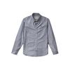 SS24 Solid Outdoor Casual Slim Fit Long Sleeve Shirt Men Shirts Deep-Sapphire-Blue A2ARQ-B68