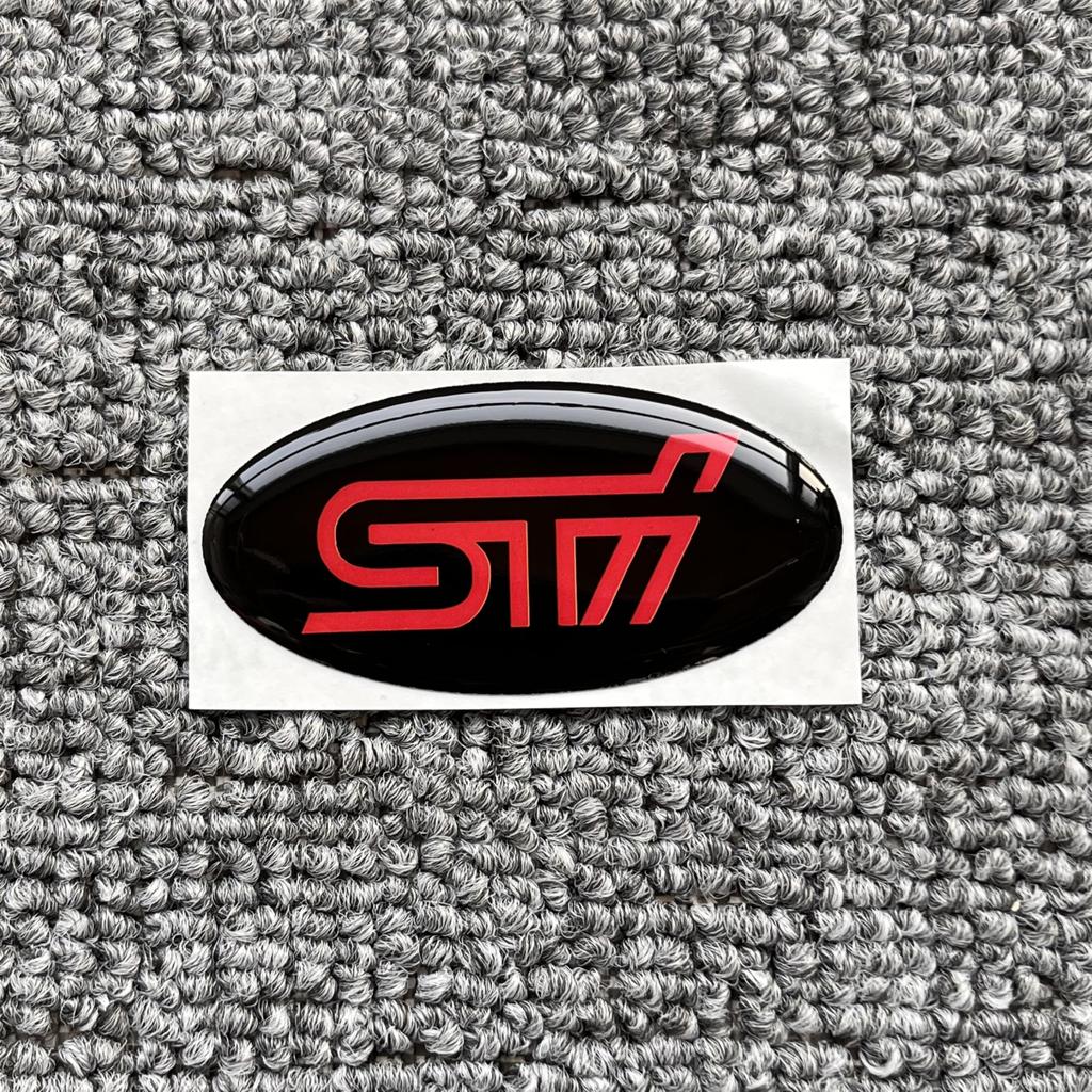 Наклейка на эмблему руля Subaru Wrx Наклейка для украшения автомобиля Аксессуары Эмблема руля Кастом