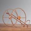 Wheels Design Red Wine Rack Home Bar Decor Wine Holder Durable Wine Display Holder  Kitchen