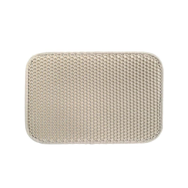 Non-slip Cat Litter Mat with Gift Waterproof Double Layer Pet Litter Box Mat Sand Cat Pad Bed Mat Clean Pad Cat Accessories