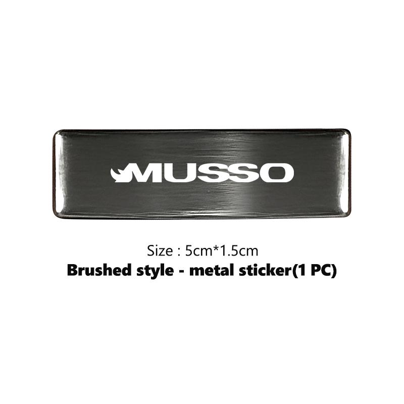 BMB1 Car Body Sticker Badge Auto Styling Decoration Accessories For SsangYong Kyron Actyon Sport Tivoli Torres Korando C300 Musso