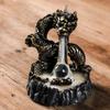 Dragon Incense Burner Creative Home Decor Backflow Stick Incense Burner Home Decor Aromatherapy Ornament Cones Backflow Diffuser