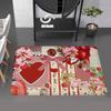 Animated Series S-Strawberry S-Shortcake Entrance Door Mat Washable Non-Slip Living Room Sofa Chairs Area Mat Kitchen