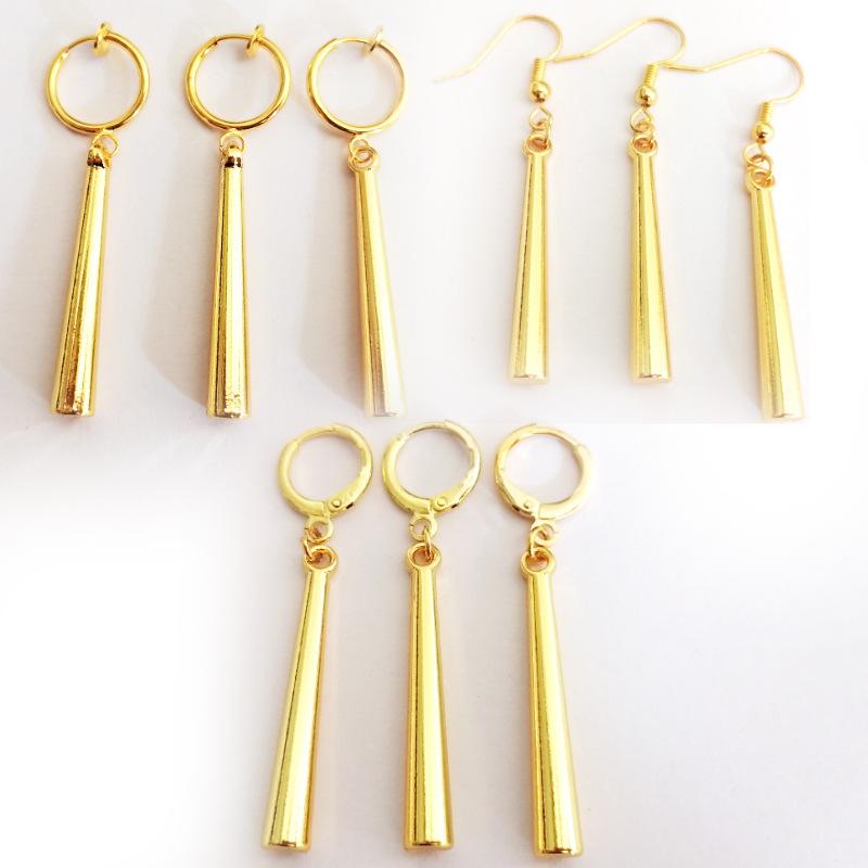 Hot Selling Roronoa Zoro Earrings 3pcs/set Classics Cosplay Accessories Anime Hunter Hunter for Women Men Fashion Drop Earrings