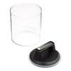 Fujisho Felio Glass Storage Canister, 900cc, with Air Reducer, Regular Size, One-Touch Operation, Airtight, Anti-Oxidation, No Color Transfer, F8745 (