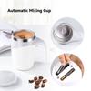 Новая автоматическая магнитная кружка для помешивания, перезаряжаемая модель, чашка для помешивания кофе, электрическая кружка для помешивания, ленивая вращающаяся чашка для молочного коктейля