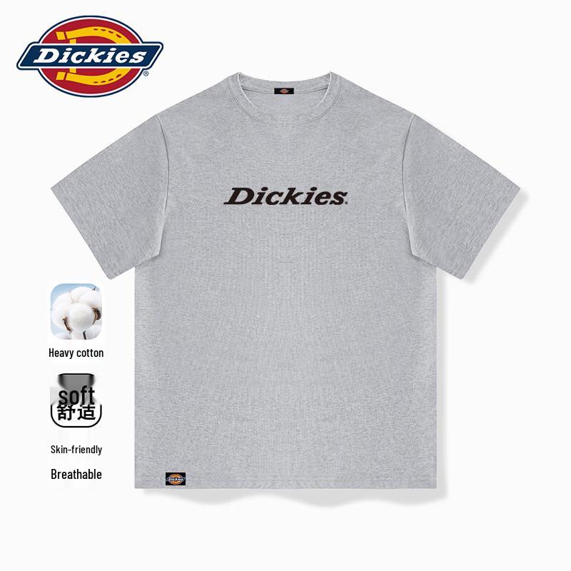 Унисекс футболка Dickies с принтом букв, короткий рукав