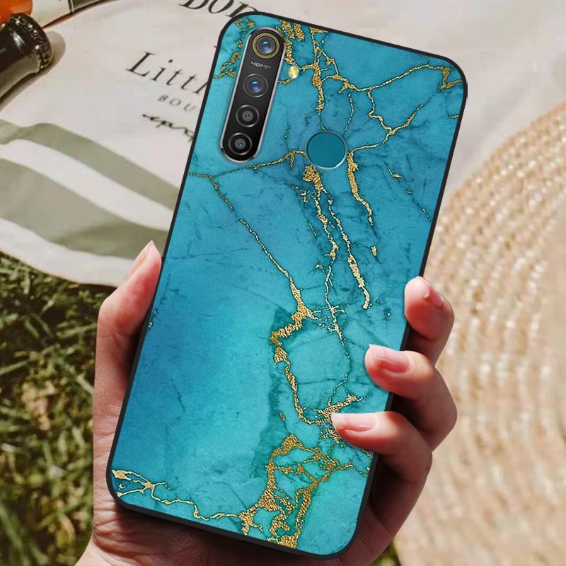 Чехол для Oppo Realme 5 Pro Силиконовая задняя крышка Чехол для телефона для Oppo Realme 5i 5S 5 Pro Чехлы Realme5 Pro 5i 5S Мягкий бампер coque
