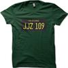 Mustang 390GT license plate JJZ109 68 bullitt cult film cotton t-shirt 9042