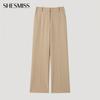 Она S miSS  базовые узкие прямые брюки SwwSlp11020 Be