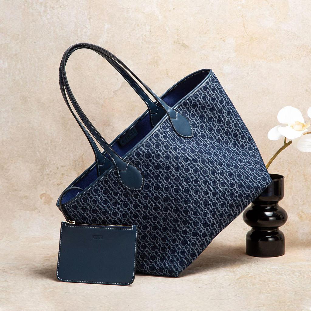 CHCH Женская джинсовая сумка-тоут на плечо и через плечо большого объема Летняя