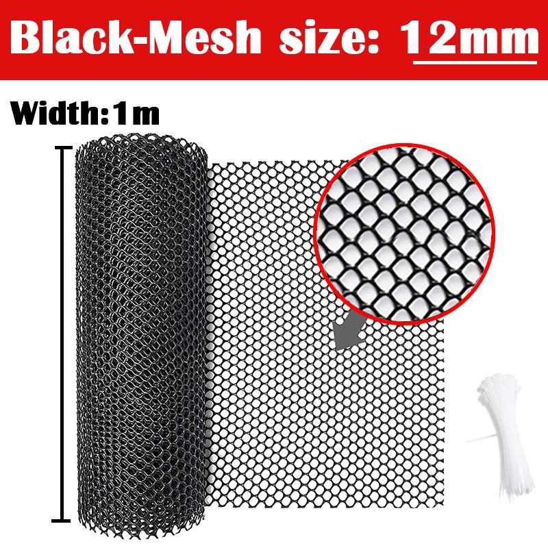 Width 1M Balcony Cat Pet Anti-Falling Net Garden Fence Mesh Window Plastic Grate Mesh Children Staircase Fall Protection Netting