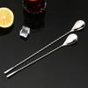 Ложка для смешивания из нержавеющей стали, палочки для смешивания коктейлей