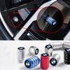 BABD1 For BMW New 4Pcs Car Wheel Tire Valve Caps Air Stem Covers Accessories For BMW E46 E90 E60 F10 E39 F30 E36 F20 E87 E90 E70 E91