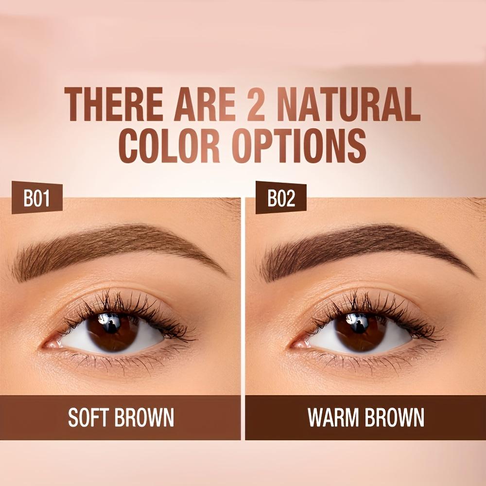 Серо-коричневый легко отшелушивающий гель для бровей, стойкая татуировка, крем для бровей, водостойкий, для улучшения бровей
