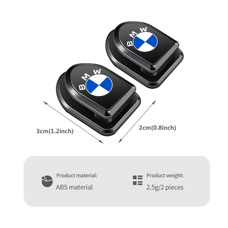 BBII7 2pcs Car Air Vent Hook USB Cable Headphone Storage Hooks For BMW Performance X1 M3 M6 F01 F02 E34 E36 E60 F10 F20 X6