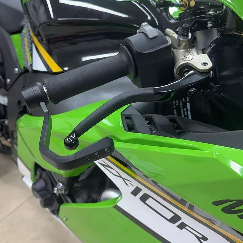 Защита тормозного рычага Kawasaki ZX10R/ZX10RR 2016-2025 с защитой клаксона