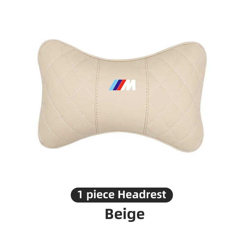 BWQ1 Car Sticker Hot 2026 For BMW Car Logo Headrest Neck Cushion Lumbar Support Memory Foam Pillow For BMW M X1 X3 X5 X6 X7 E30 E90 M