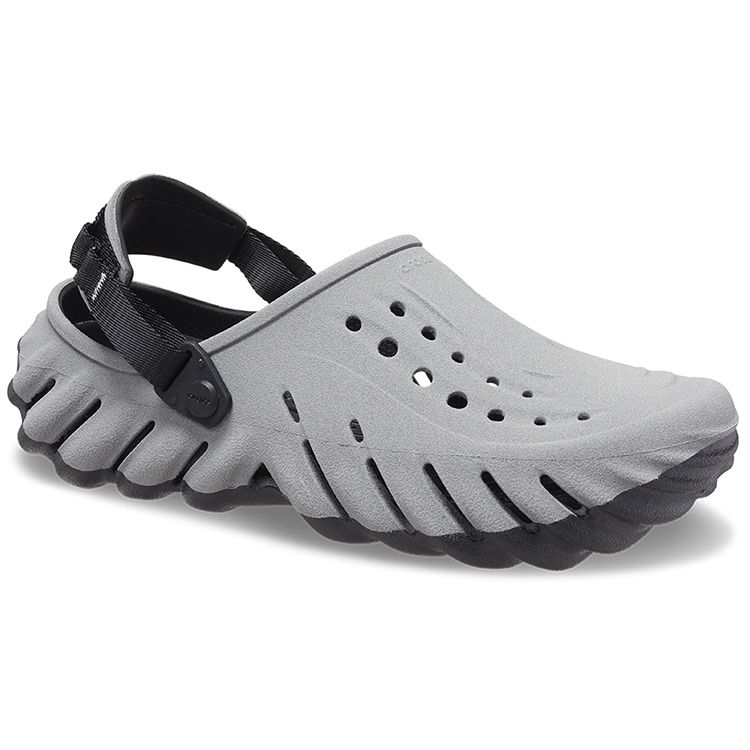 Crocs Мужские кроссовки Echo Clog Reflective Grey Black 208795-0WN