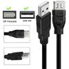 Firewire IEEE 1394 6Pin Female to USB Male Conversion Cable for Multimedia Use 20cm