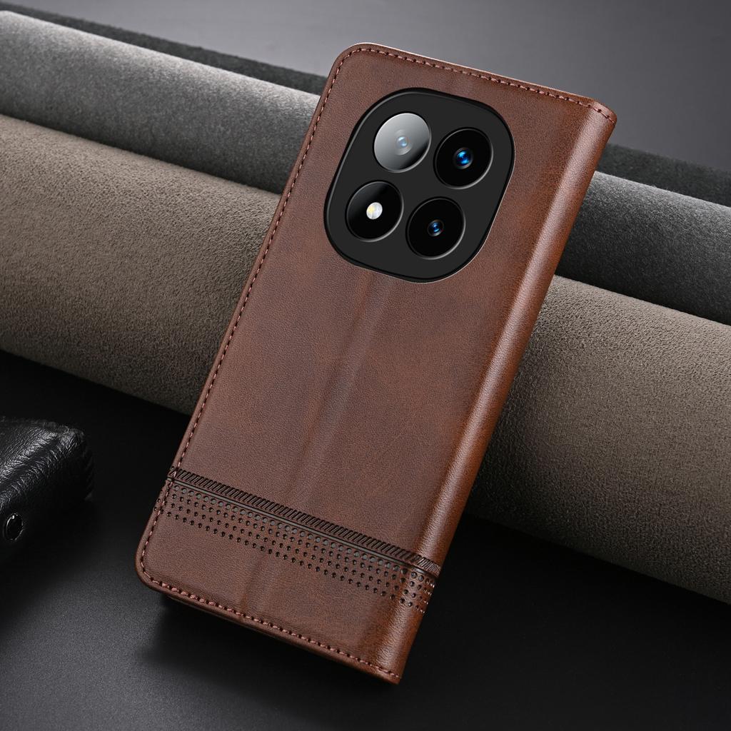 Кожаный чехол-книжка для Xiaomi Redmi Note 15 14 13 12 Pro Plus 5G + 13C 14C 15C с магнитной застежкой, кошелек, держатель для карт