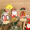 Christmas Tree Pendant Accessories Santa Claus Doll Fabric Letter Pendant Christmas Decoration Supplies YFA2244
