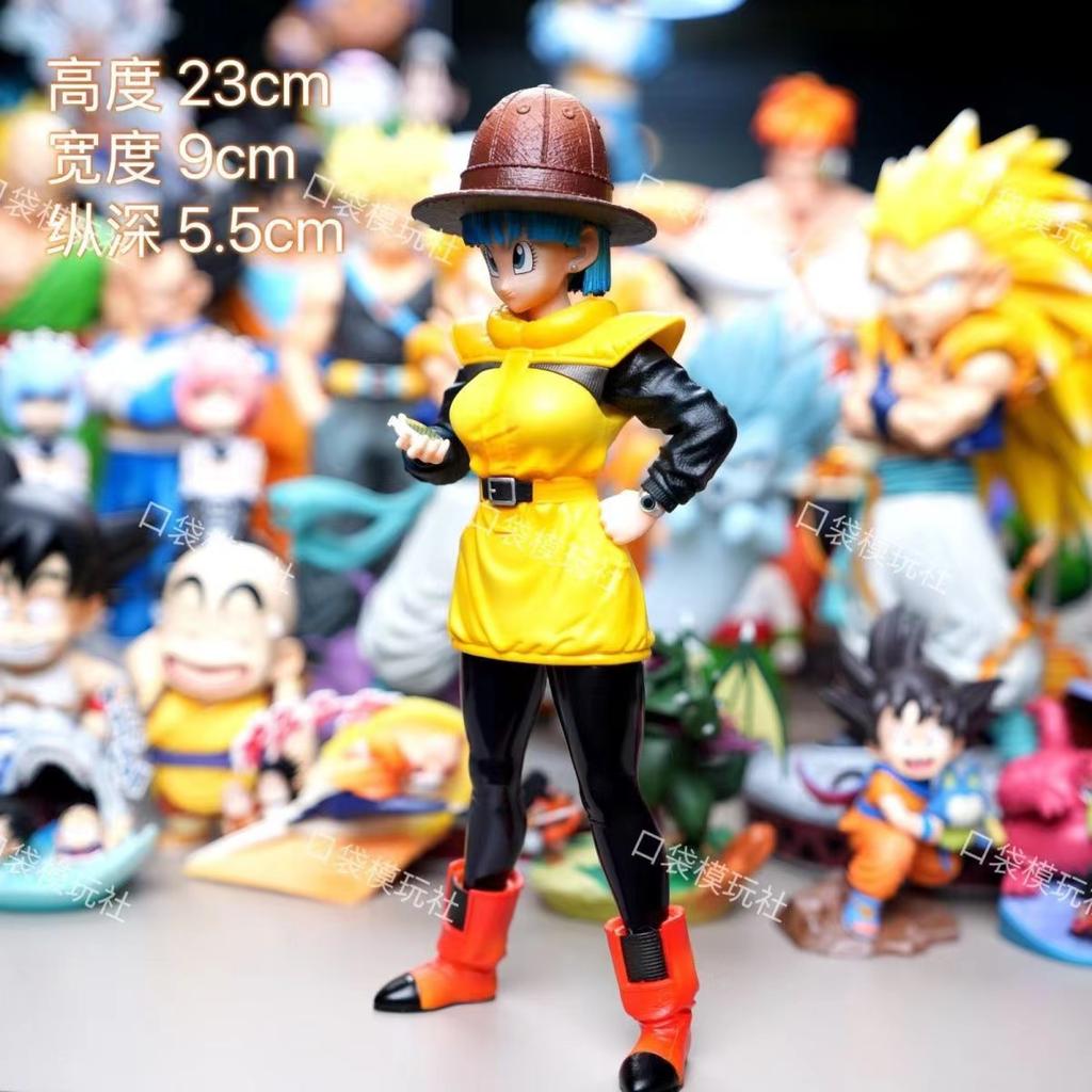 Anime Drogan Boll Z Bulma Figure Bulma Action Figure 23cm Pvc Statue Collectible Model Toys Gifts