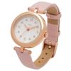 Watch Analog Leather Strap Simple Lightweight Flat Crown Pimaru Pink [Fieldwork] Women's JN036-3