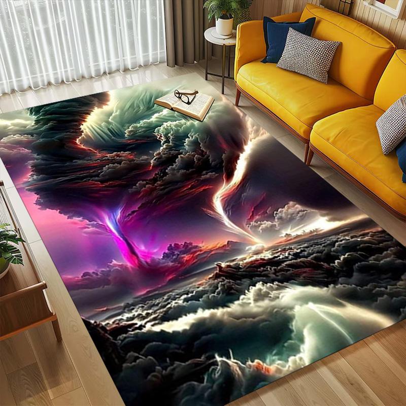 Cloudscape Living Room Nonslip Area Rug Soft Carpet For Bedroom Game Playroom Sofa Office Home Decor Doormat Christmas Gift C9301414