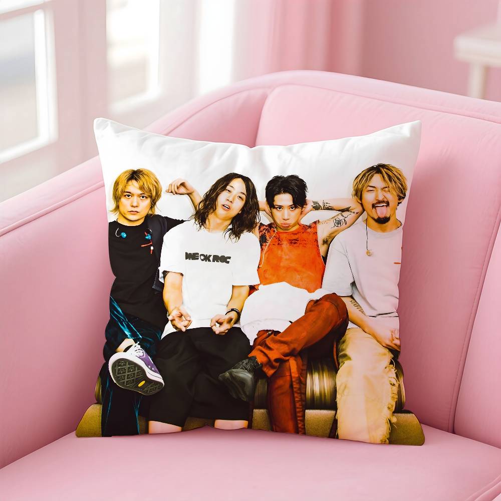 Одна наволочка Okband O-One Ok R-Rock Ambitions с принтом, Наволочка для подушки, Чехол для подушки на диван в гостиной, Декор спальни