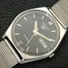 Seiko 5 AUTOMATIC 6309A VINTAGE JAPAN MENS BLACK COLOR DIAL WATCH A701548-5 R206b-a701548