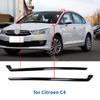 Для Citroen C4 2004-2013 1 пара левая и правая накладка боковой стойки лобового стекла накладка оконного проема 8120Q2 8120Q3