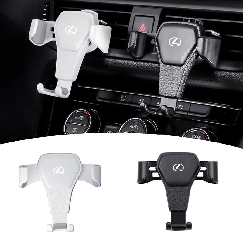 Car Accessories Gravity ABS Vehicle GPS Mobile Phone Holder For Lexus FSPORT LBX NX RX 350h 450h ES UX 300e GS GX IS LS LX CT AEN1