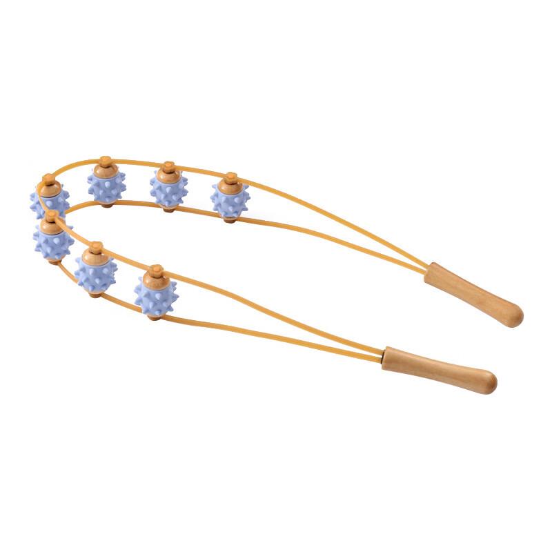 Ручной роликовый массажер для спины и плеч