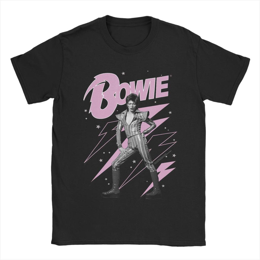 Davids Singer for Men Women T Shirt Funny Bowies Tees Short Sleeve Round Collar TShirts Cotton New Arrival Clothing