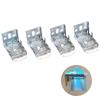 NEW SALE 4Pcs 25MM Ceiling And Wall Brackets For Venetian Blinds Rail Loading Mounting Blinds Accessories