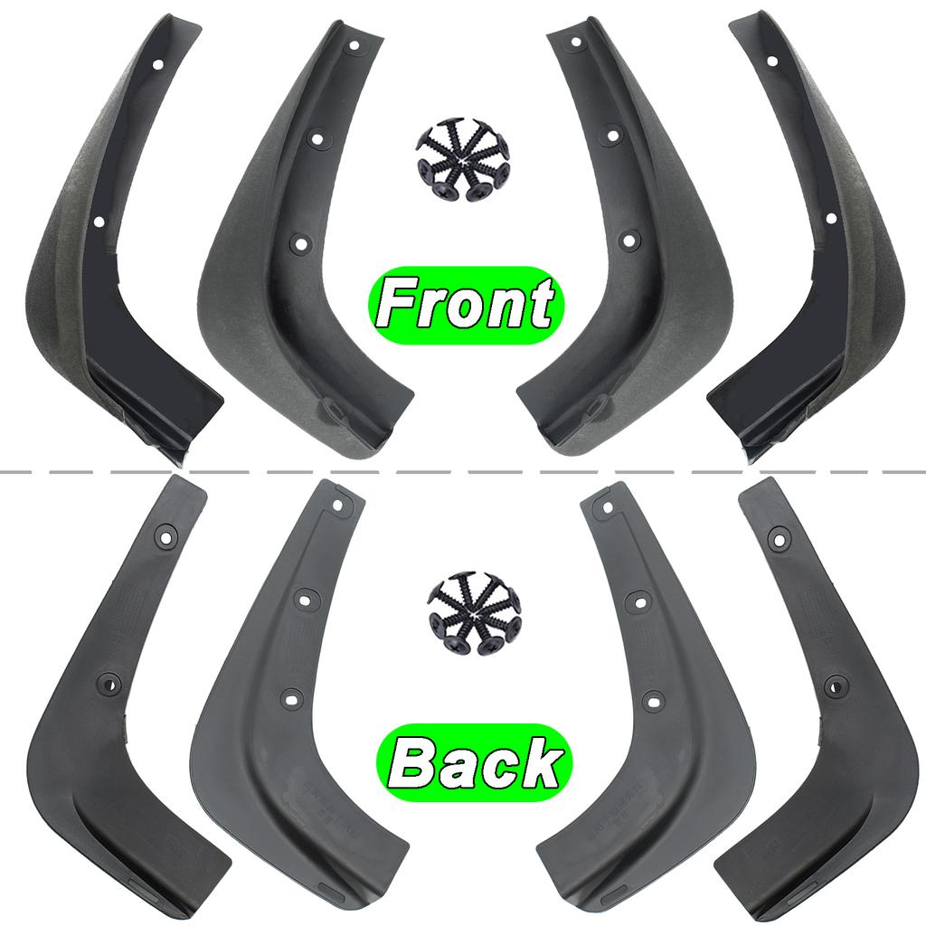 Mud Flaps Splash Guards Wheel Tires Fender For Nissan Note 2004-2011 Front Rear