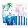 Набор Crest 3D White Зубная паста и Зубная щетка для ухода за деснами