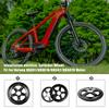 Для Bafang BBS01/BBS01B/BBS02/BBS02B Mid Motor Chain Wheel Chainring 44T 46T 48T 52T Electric Bicycle Conversion Part Accessories
