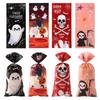 100pcs Waterproof Halloween Candy Bag Color Printing Children's Gift Packaging Bag  Baking Decor