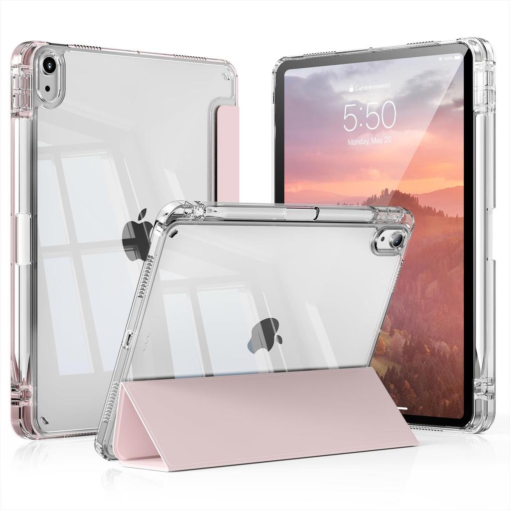Новая защитная оболочка для iPad 11-го поколения Air7 Прозрачная 6 Защитная крышка Pro 11 дюймов с держателем для стилуса Подходит для Apple 10