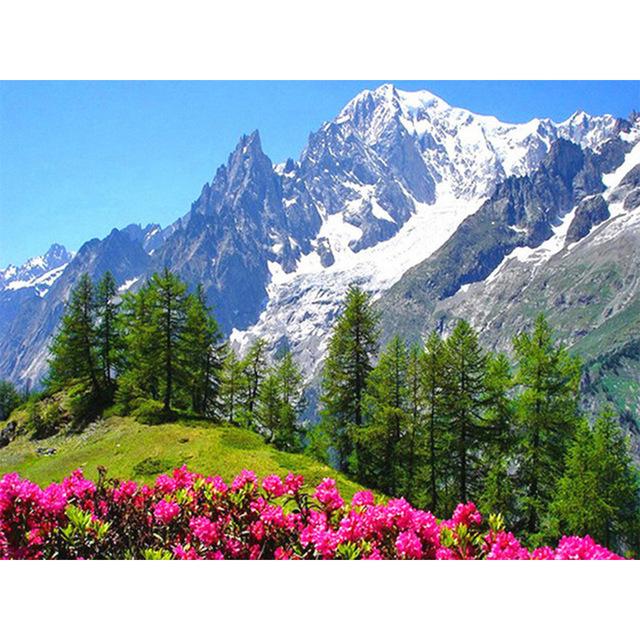 DIY 5D алмазная живопись водопад пейзаж комплект для вышивки крестом полная дрель вышивка мозаика художественные фотографии стразы домашний декор