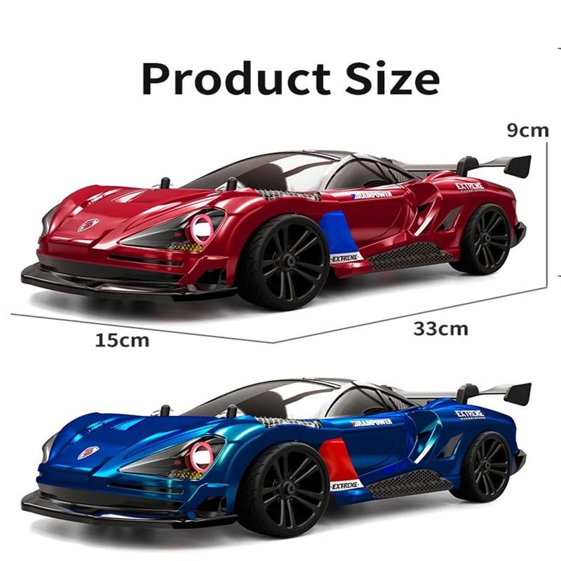 Новый RC Drift Car High Speed со звуком и светом 50 км/ч Дистанционное управление Drift Racing Электрический внедорожник Flat Running Детские игрушки для мальчиков Подарок